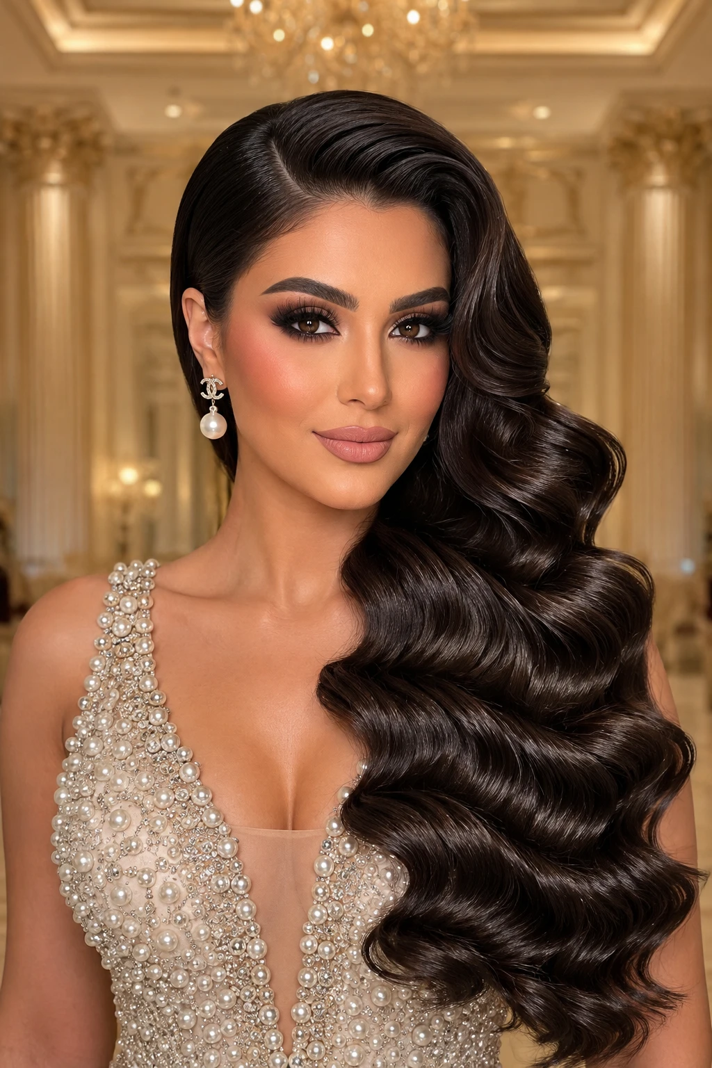 Old Hollywood Glam Waves