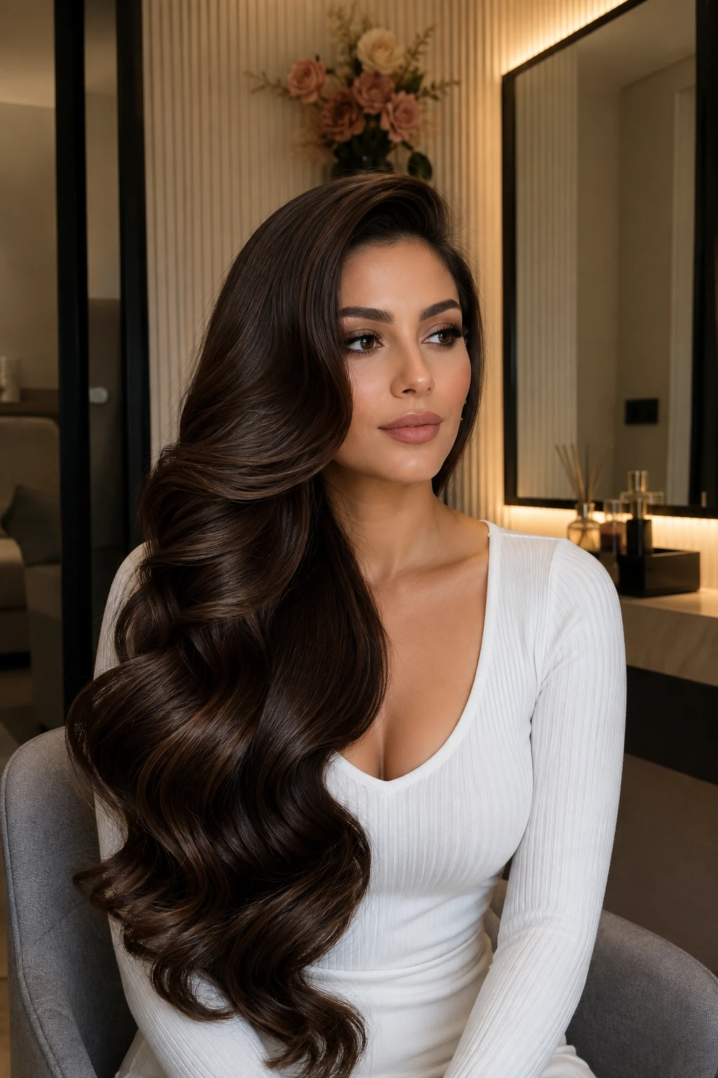 Glossy Deep Wave Blowout