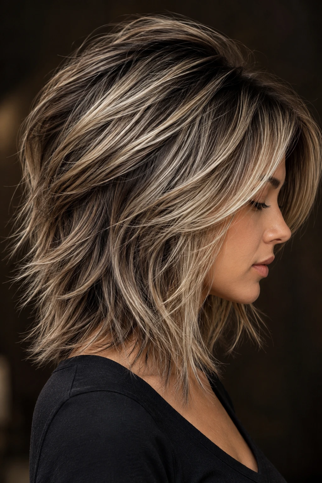Choppy Layered Shag