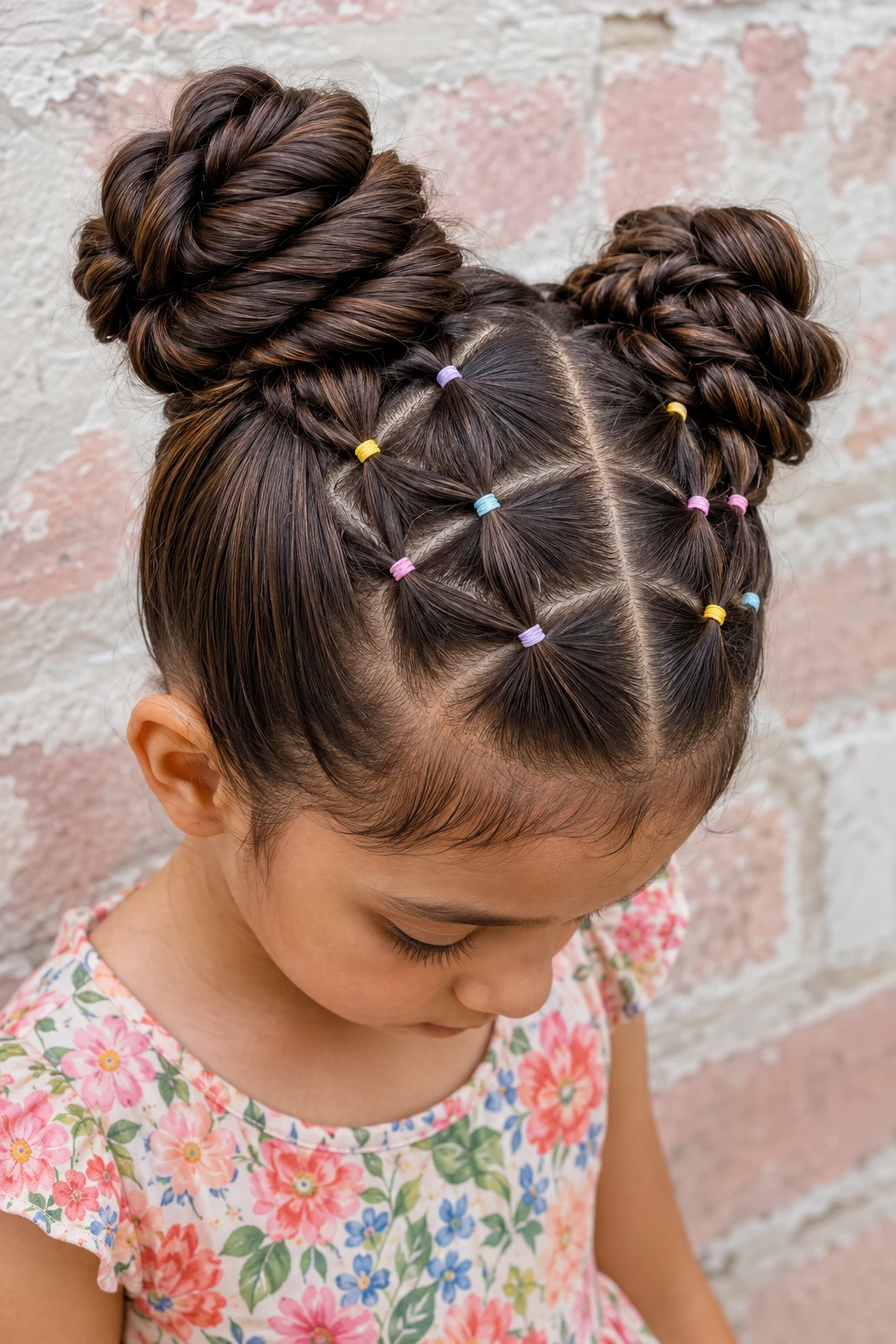 Asymmetric Twisted Space Buns with Lattice Base