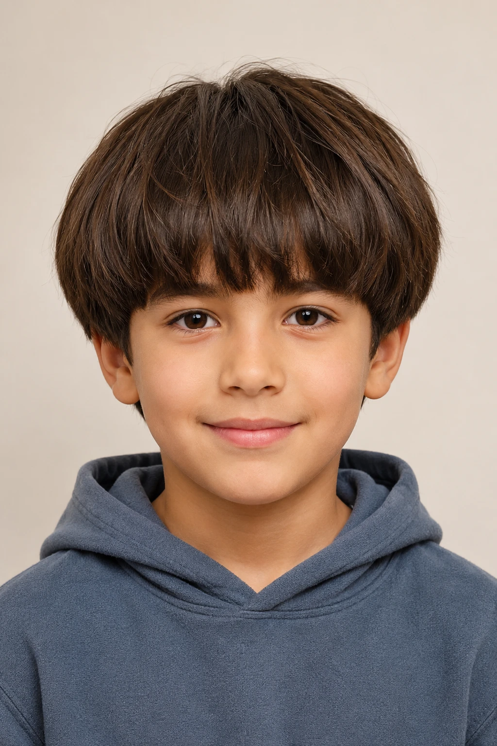 Classic Bowl Cut with Blunt Bangs