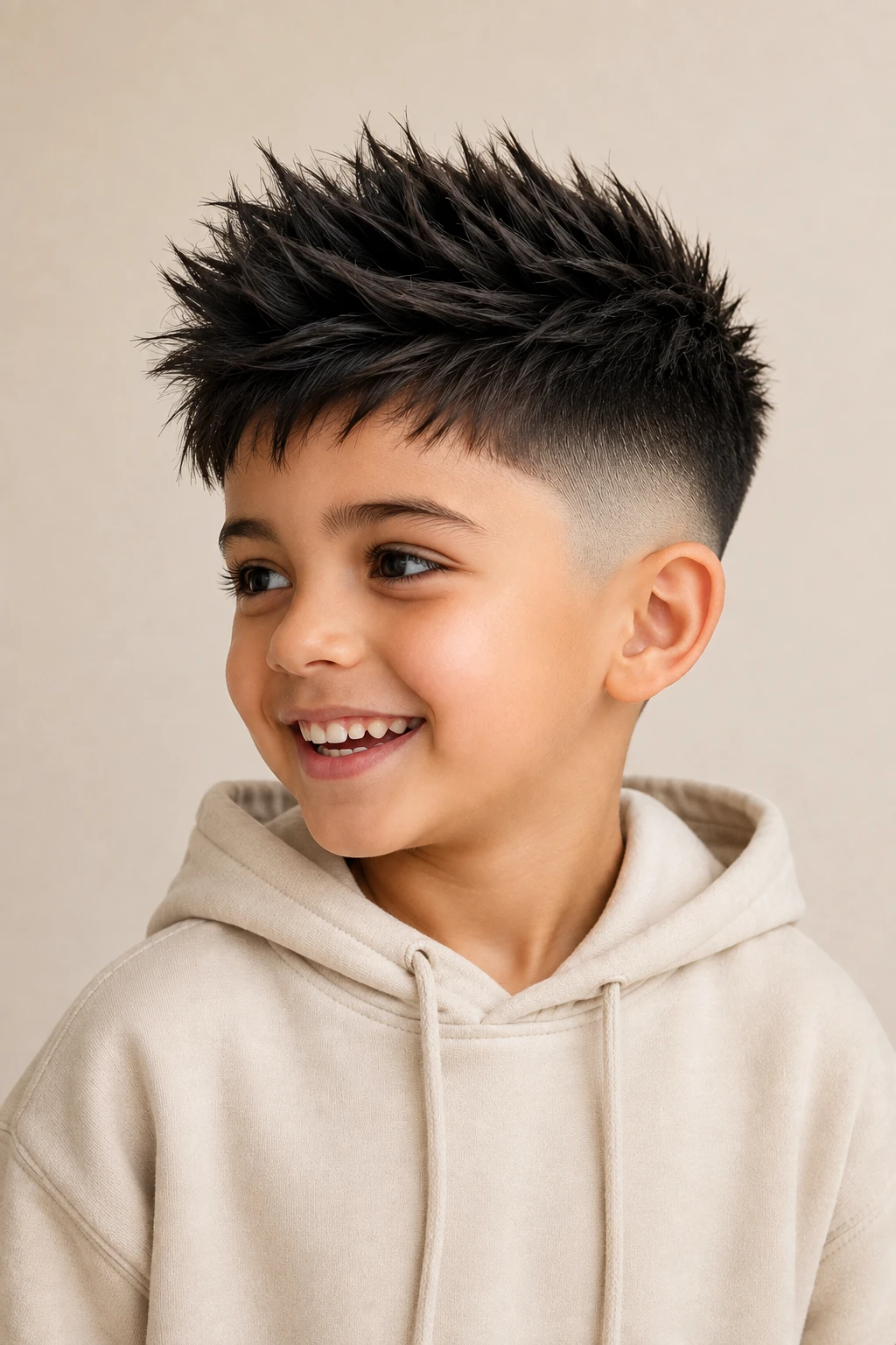 Spiky Faux Hawk Fade