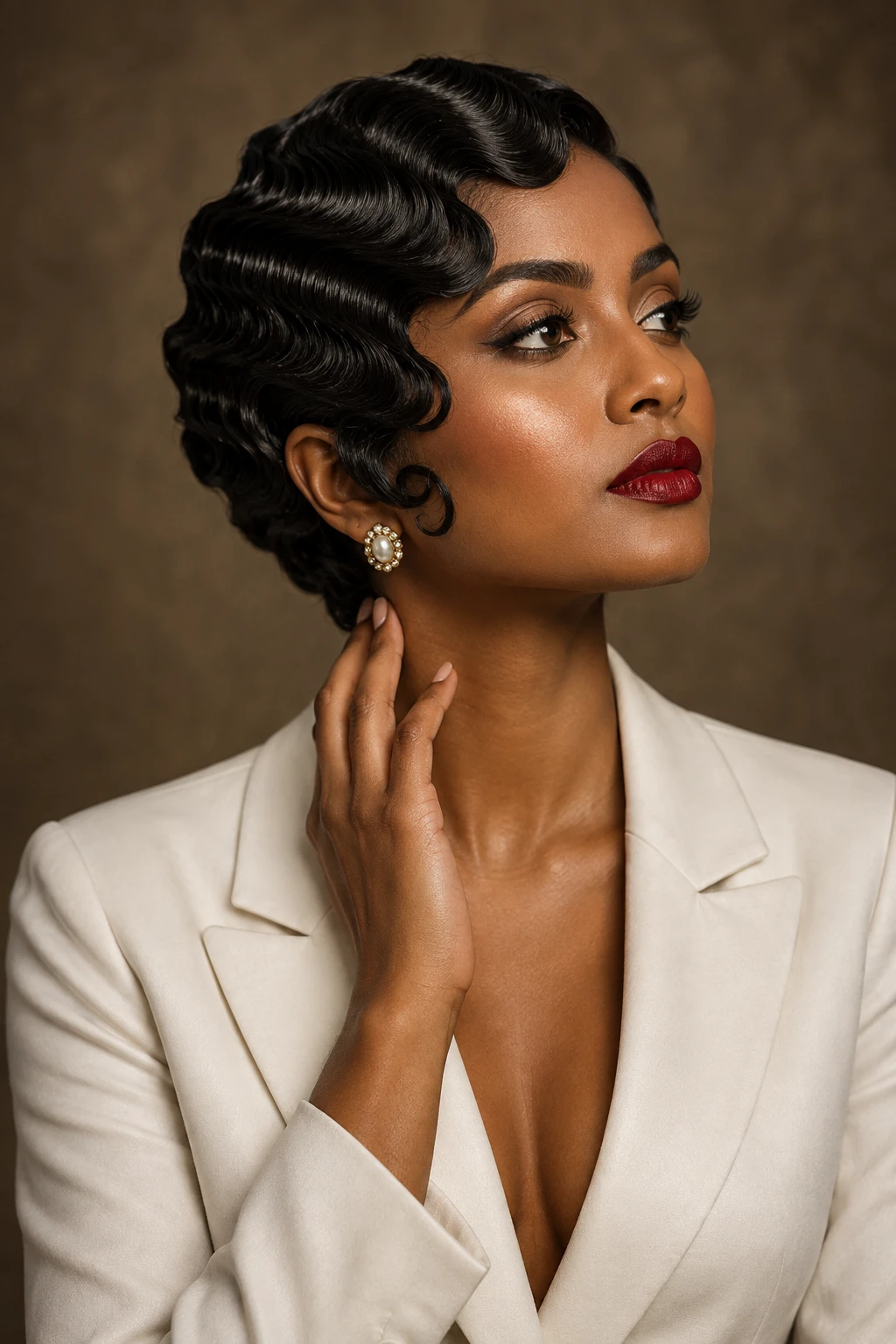 Classic Finger Wave Bob