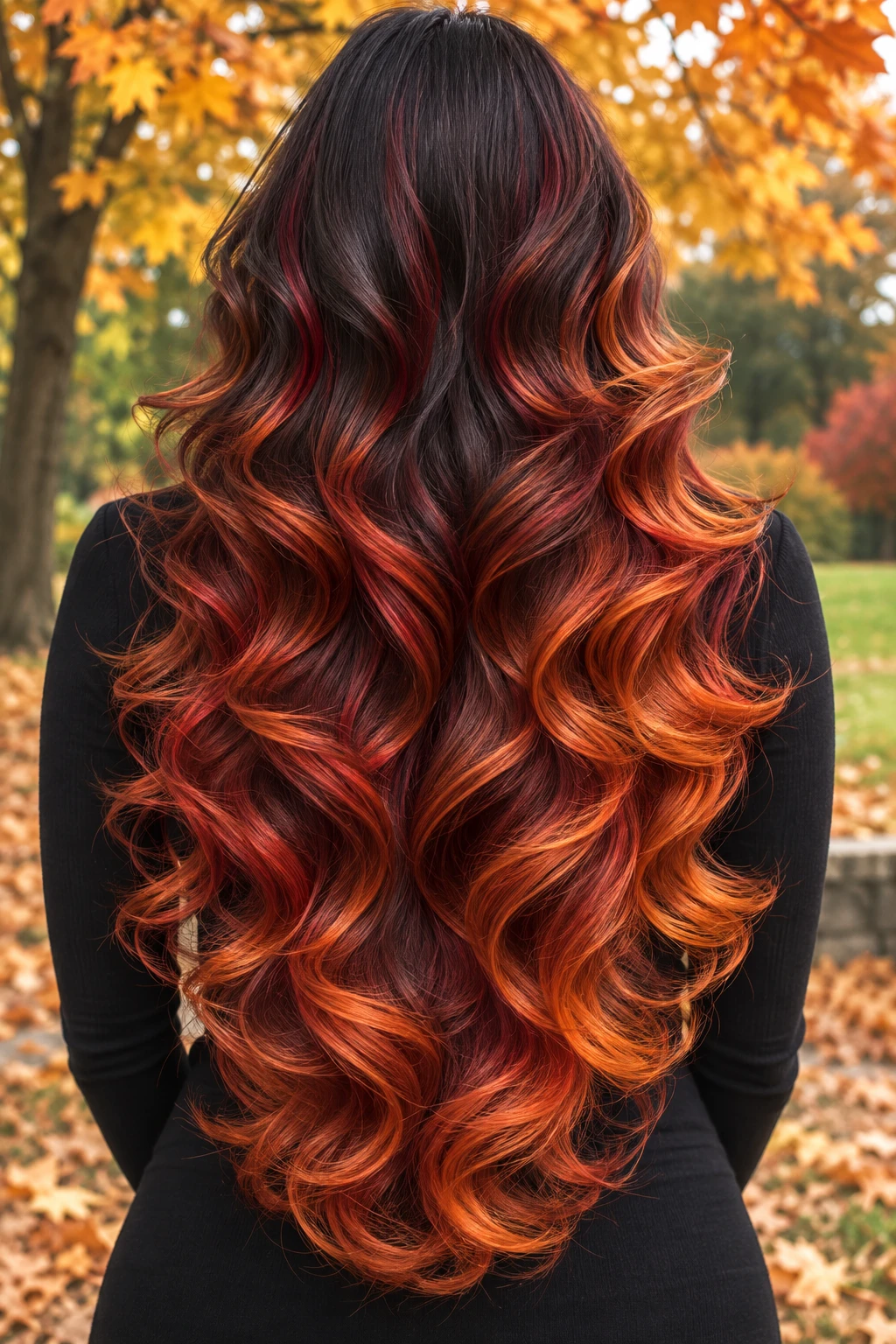Autumn Flame Curls