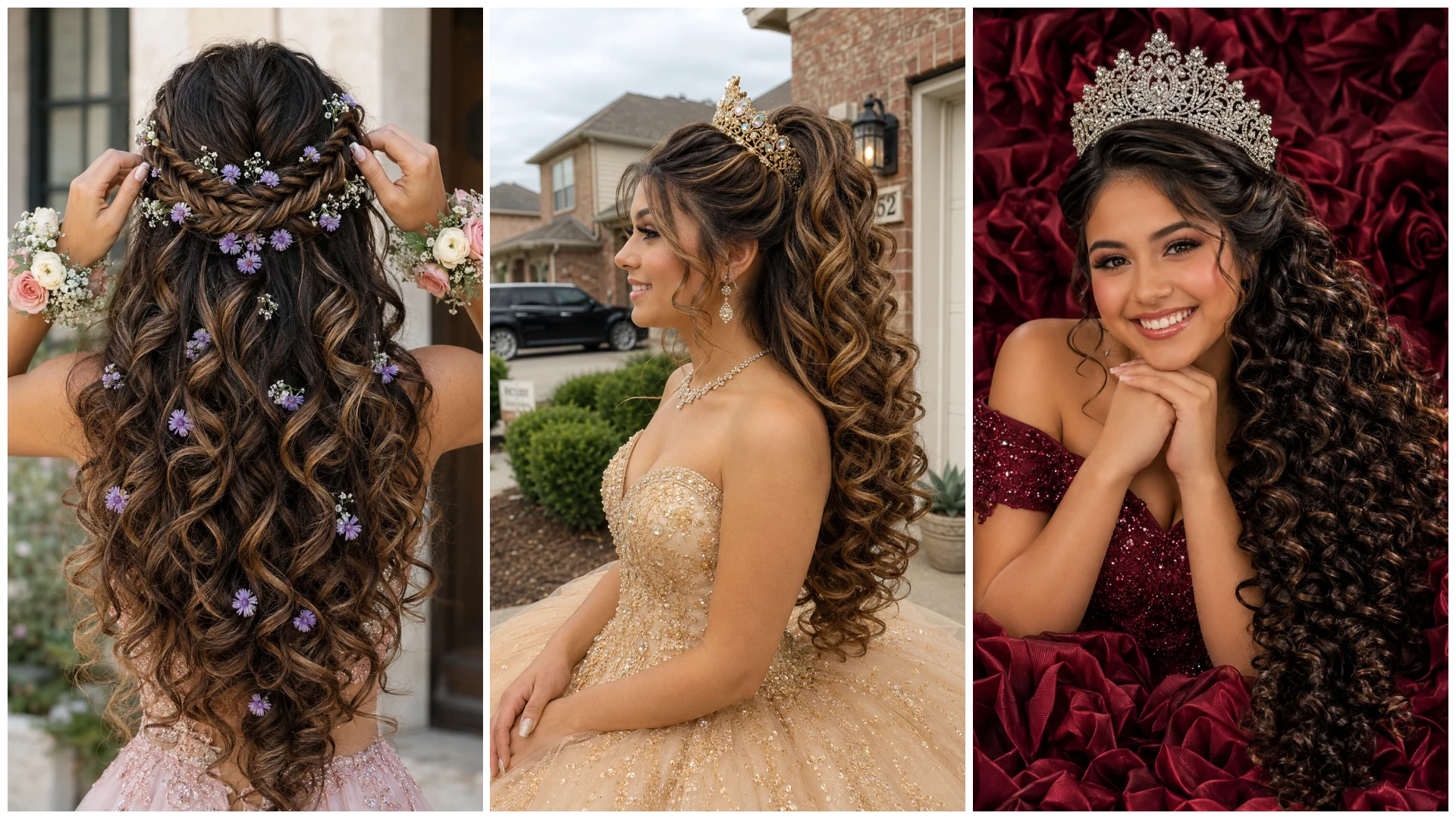 30 Quinceanera Hairstyle Ideas for a Beautiful Celebration