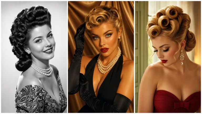 25 Retro Hairstyle Ideas Inspired by Vintage Glamour