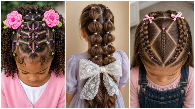 50 Hairstyle Ideas for Kids That Are Cute and Easy