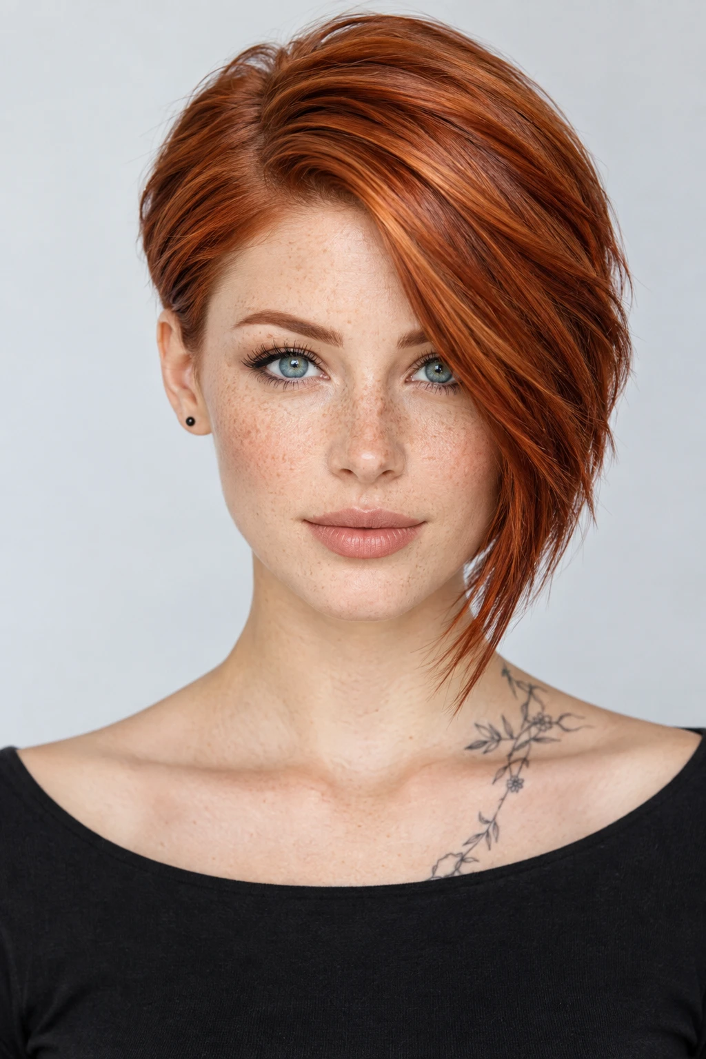 Copper Red Asymmetrical Pixie Bob