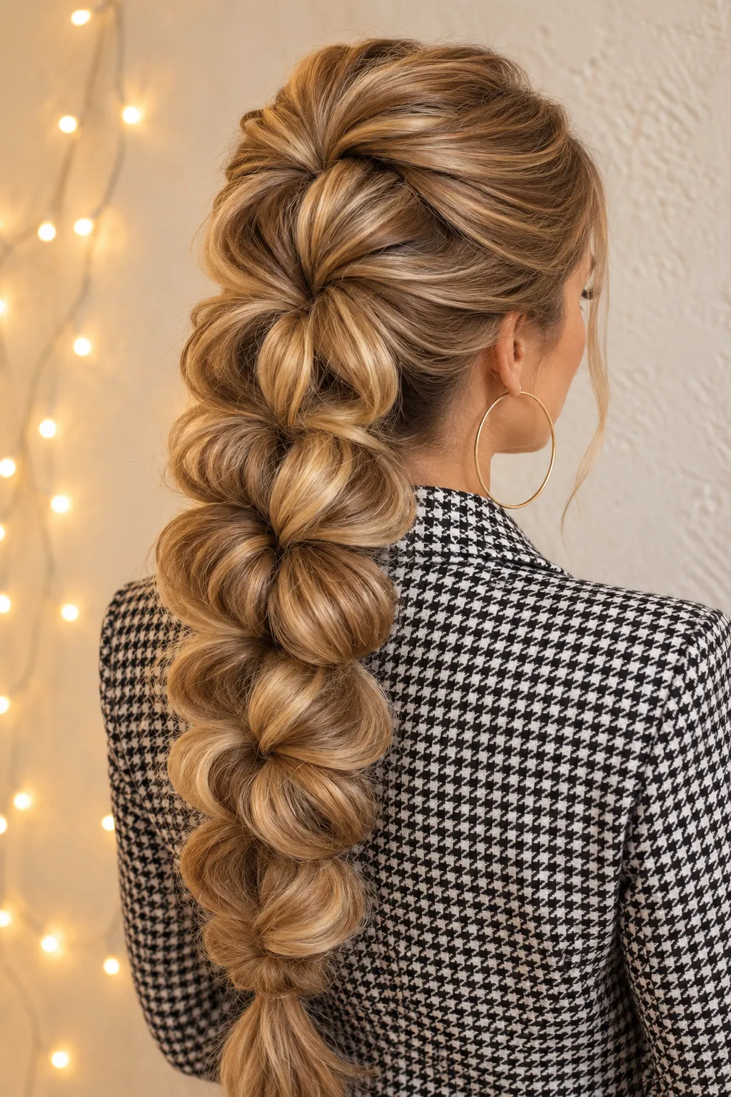  Pull Through French Braid with Golden Blonde Tones