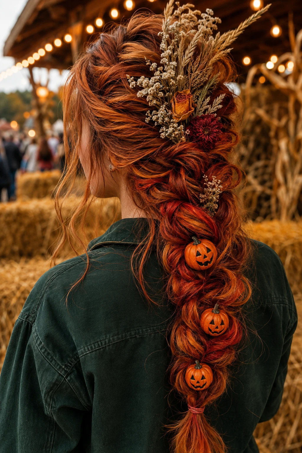 Pumpkin Patch Fishtail Braid Pumpkin Patch Fishtail Braid