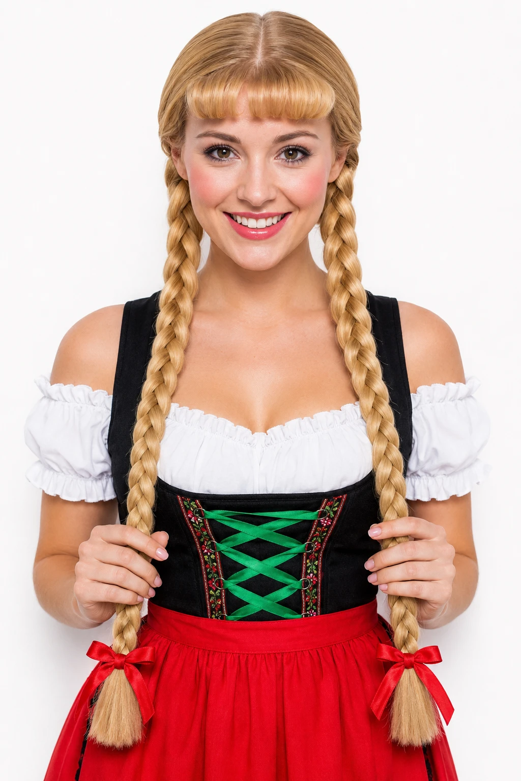 Classic Milkmaid Double Braid Classic Milkmaid Double Braid