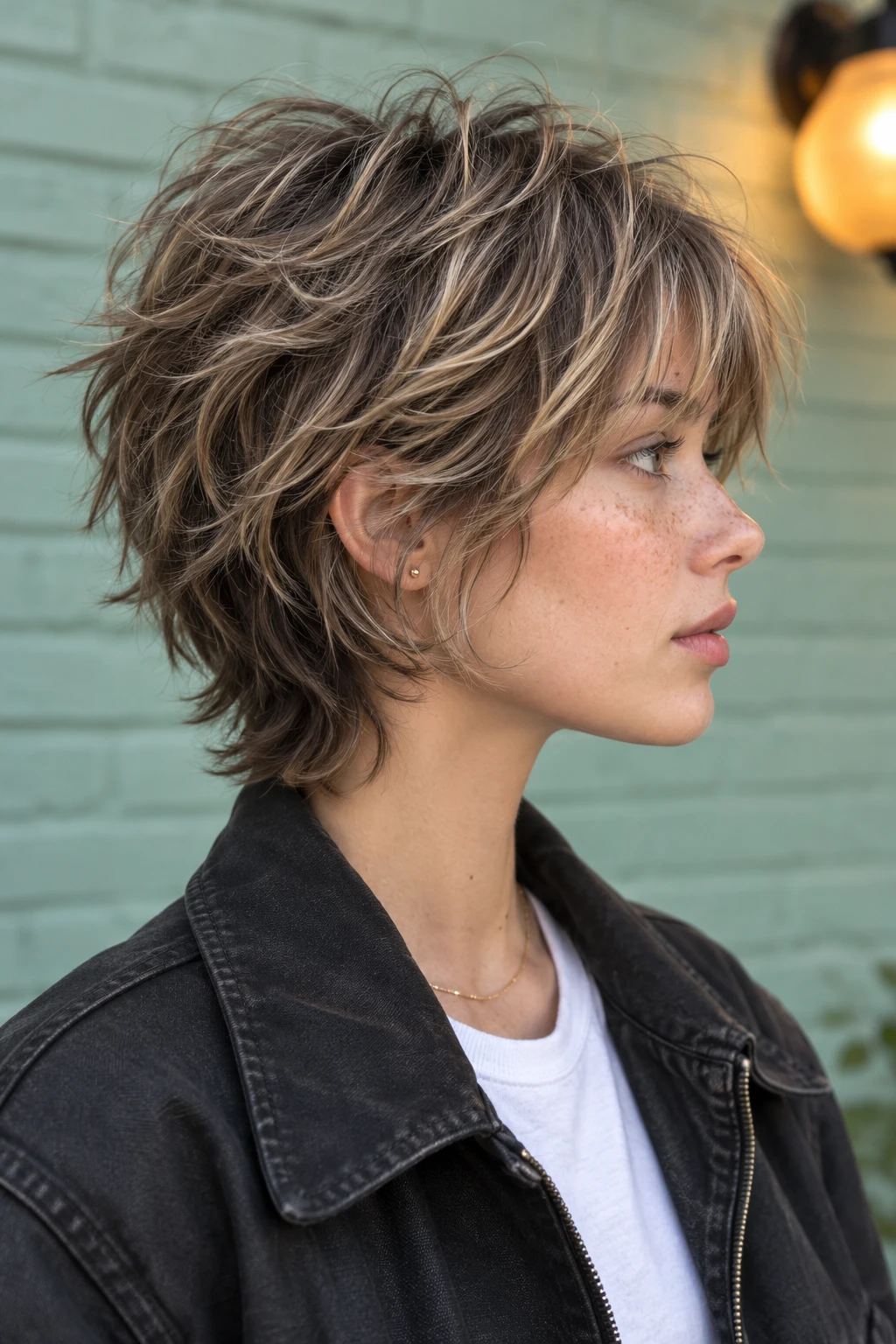 Choppy Shag with Highlighted Layers