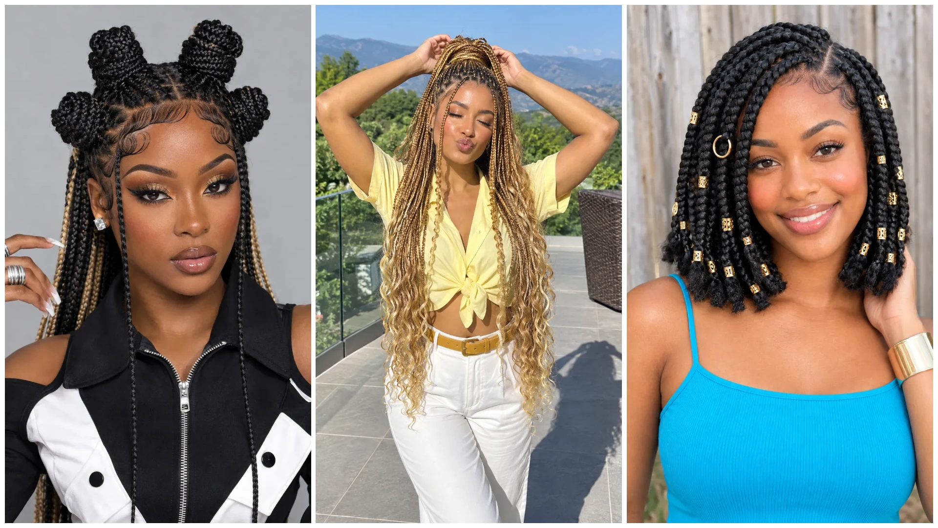 30 Box Braids Hairstyle Ideas for a Chic, Protective Style