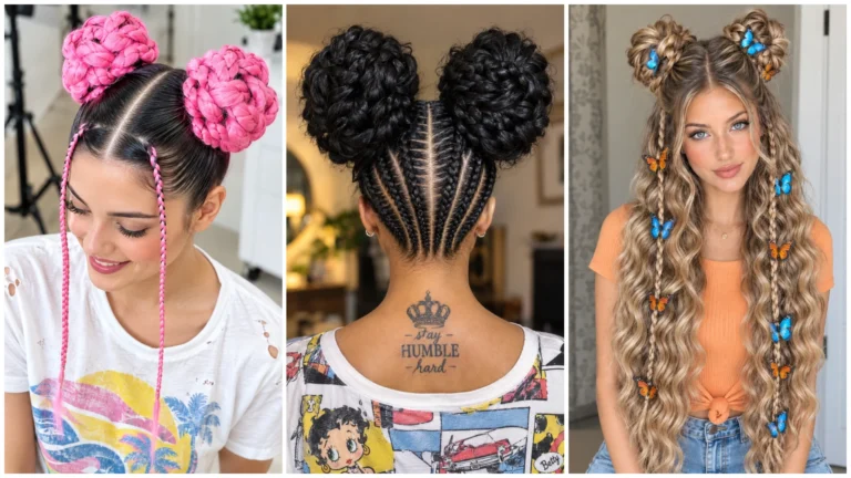 30 Space Bun Hairstyle Ideas for a Fun, Trendy Look