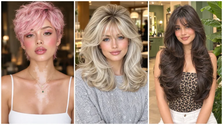 30 Hairstyle Ideas With Bangs for a Fresh, Flattering Look