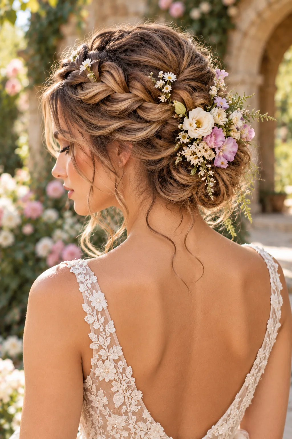 Romantic Garden Bridal Up