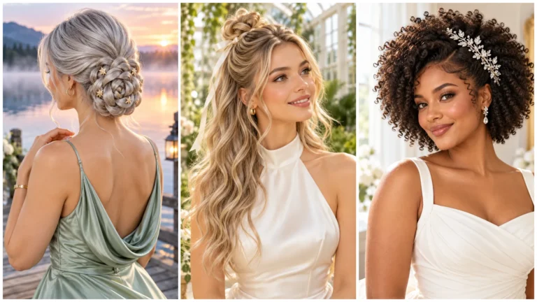 30 Simple Wedding Hairstyle Ideas for a Timeless Bridal Look