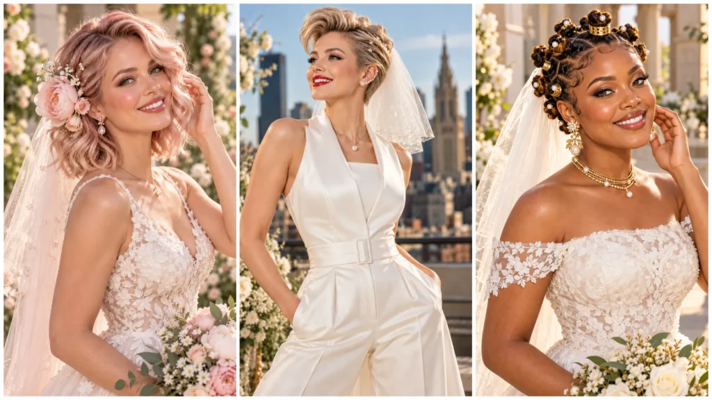 30 Wedding Hairstyle Ideas for Short Hair That Look Elegant and Chic