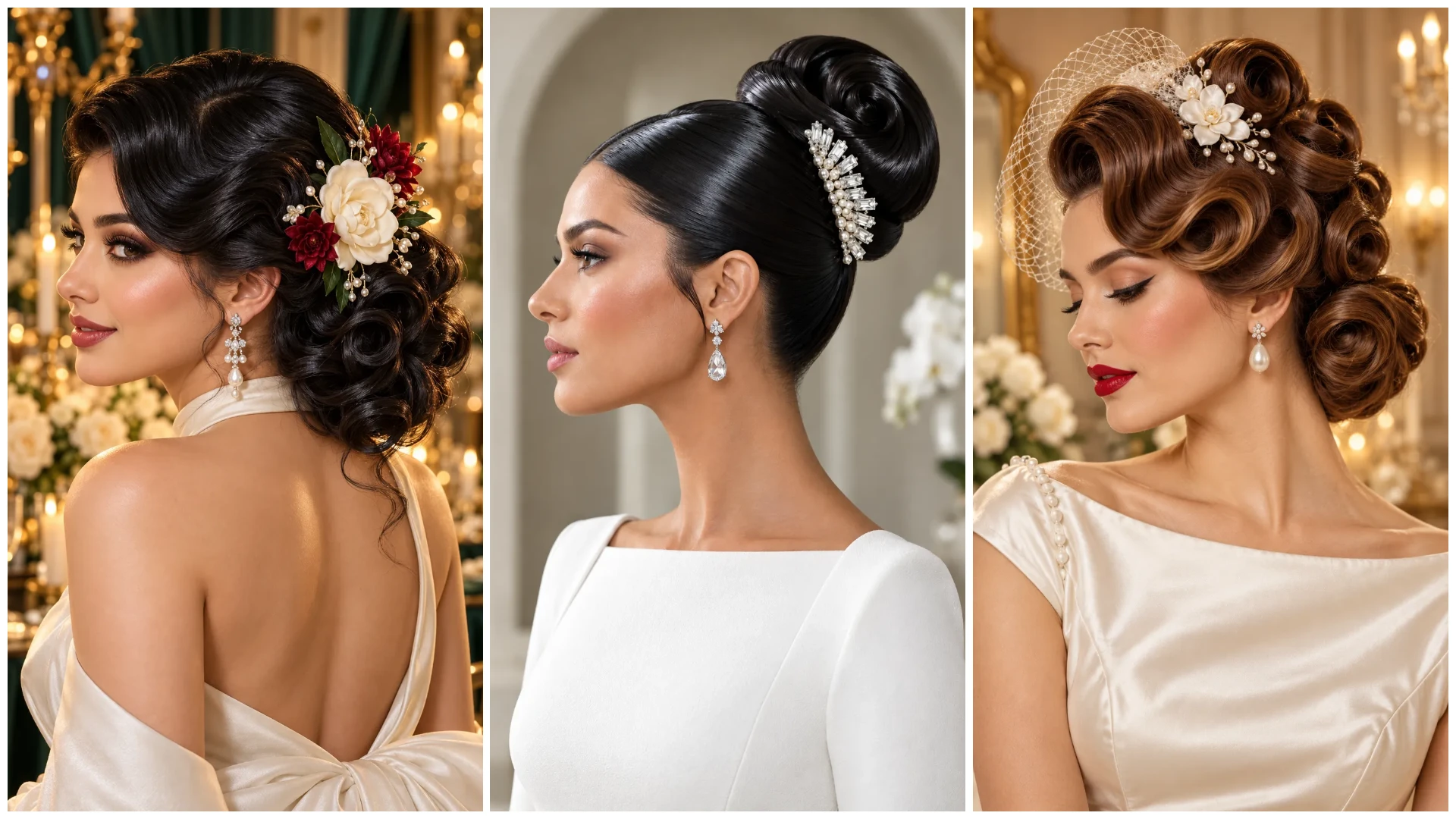 30 Wedding Updo Hairstyle Ideas for Every Hair Length and Bridal Style