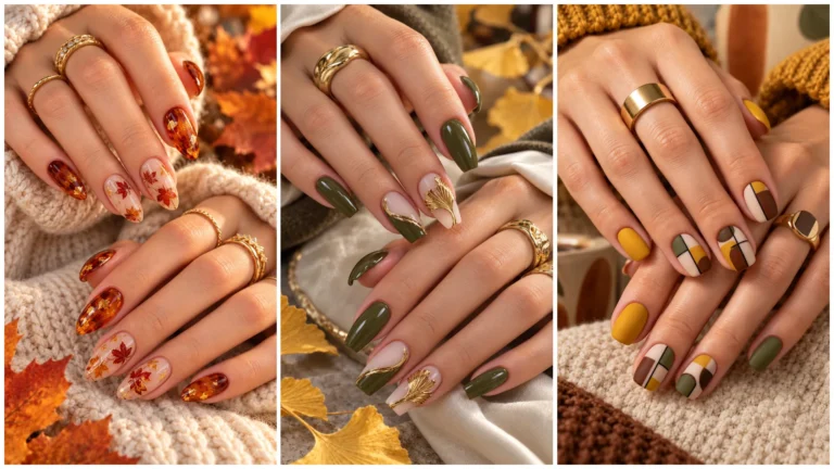 30 Cozy Fall Nail Ideas in Warm Autumn Shades